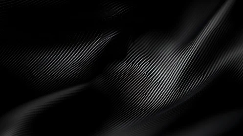 Specular micro-ridged surface waves under directional lighting.