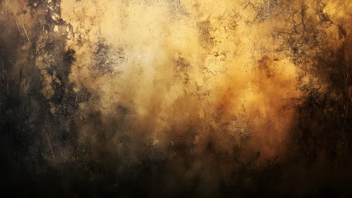 Grungy golden brown textured wall background in abstract style.