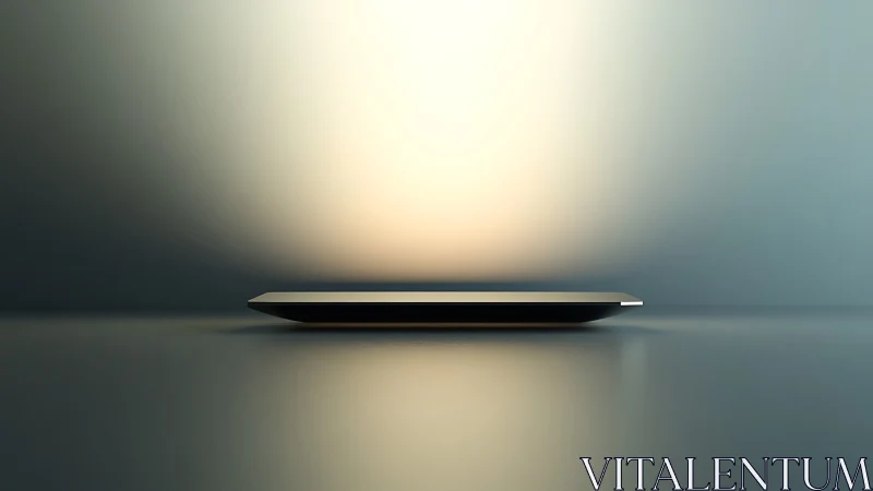 Minimalist Platform with Radiant Illumination Study.