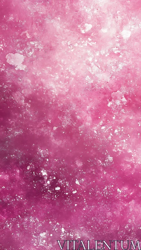 Rose nebula texture with splattered pigment gradients.