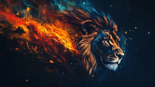 Thermodynamic lion profile in turbulent chromatic plasma field.