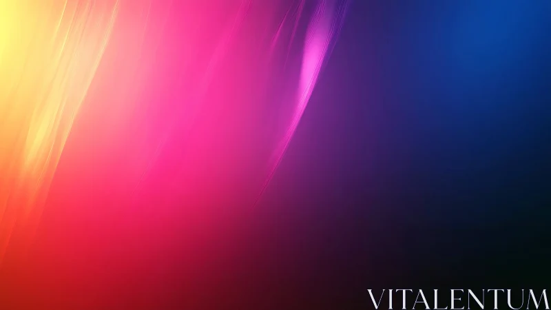 Chromatic light trails across gradient neon spectrum.