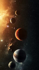 Vertical exoplanet alignment with star-illuminated atmospheric scattering