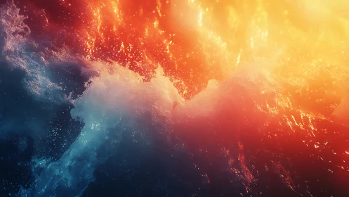 Chromatic Particle Flux with Thermal Gradient Dynamics.