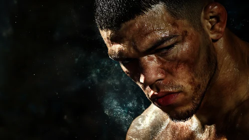 Strength and Determination Shine Through Rain.