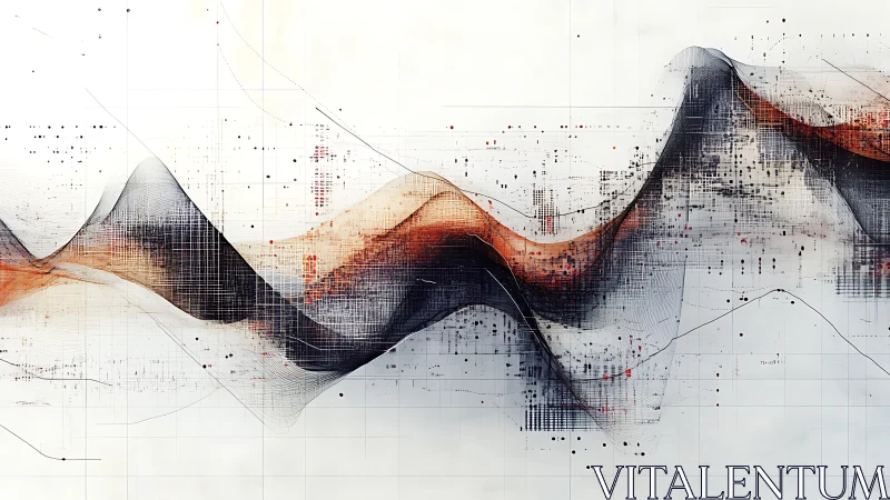 Parametric wavefields mapping probabilistic data terrains.