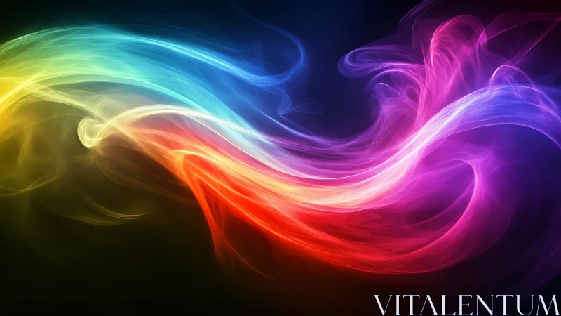 Chromatic winds race across the night like liquid starlight