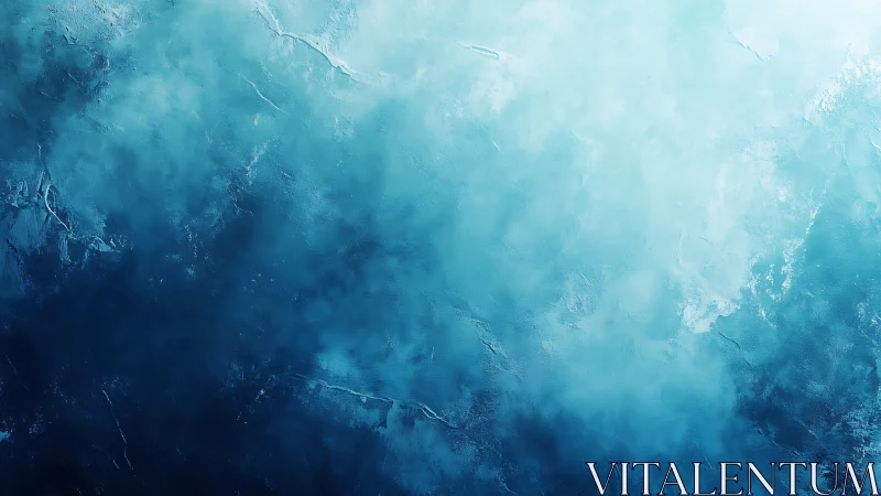 Blue gradient textured surface shows diffuse tonal transition