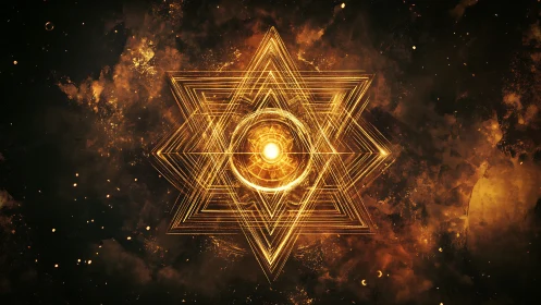 Geometric sun-core hums at the crossroads of cosmic lines