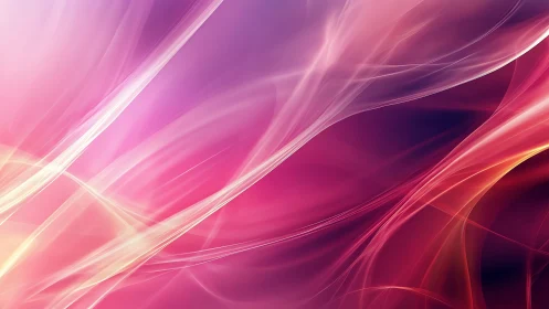 Soft pink and purple light waves flowing in gentle motion.