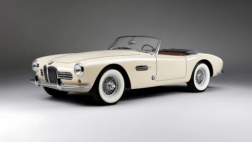 Creamy classic BMW roadster celebrates timeless open-air style