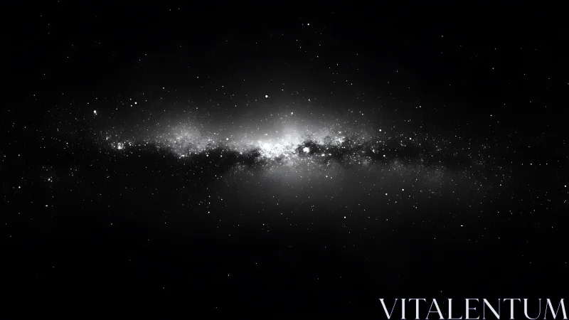 Star-sown river of light slices cleanly through deep cosmic night