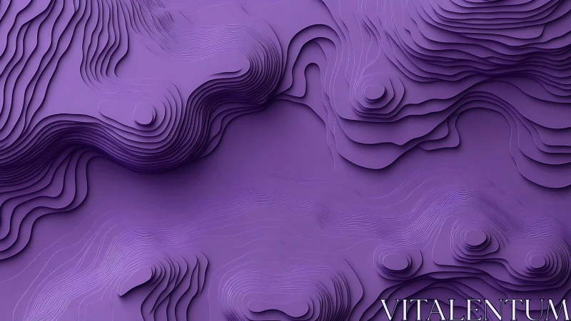 Velvet contour canyons in layered ultraviolet hush.