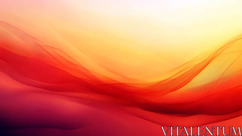 Sunrise currents of molten color flowing across silence.