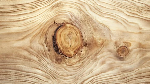 Natural wood texture with detailed knots in rustic style.