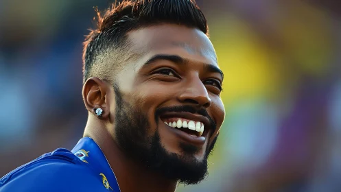 Photorealistic close-up portrait with dynamic shallow focus.