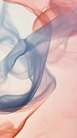 Translucent color veils in soft flowing motion study.