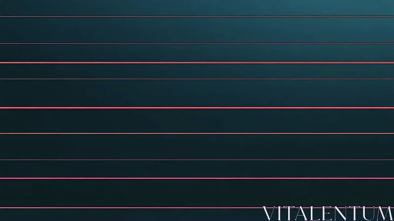 Neon horizon lines carve sleek rhythm across teal dusk.