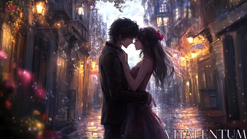 Romance Under Golden Lights.