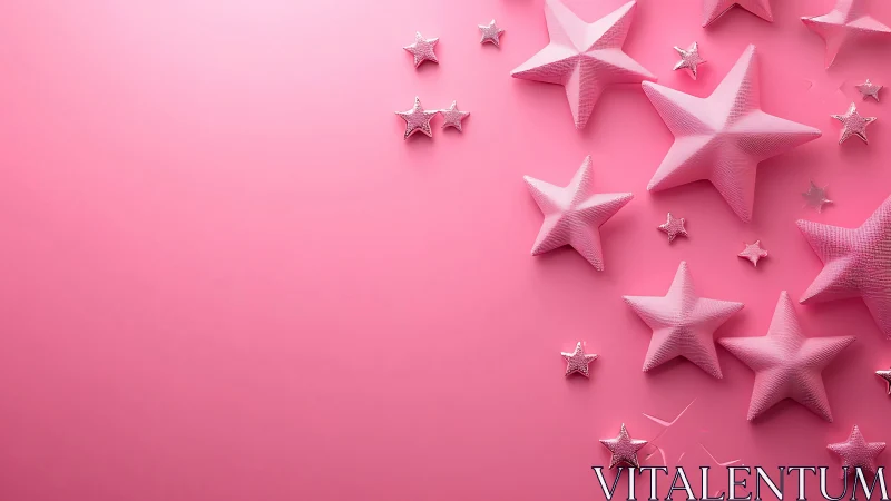 Sugar-sky star parade drifting across bubblegum dusk.