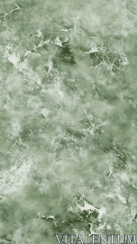 Misty Jade Marble Cloudscape for Calm Creative Backdrops.