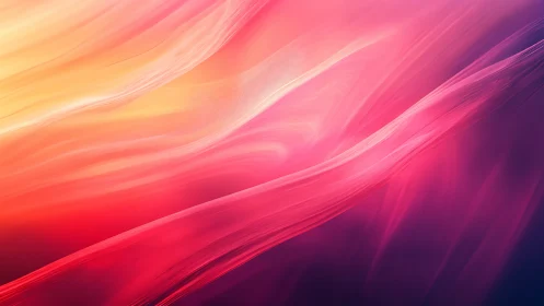 Sunlit ribbons of pink and gold drifting through dusk.