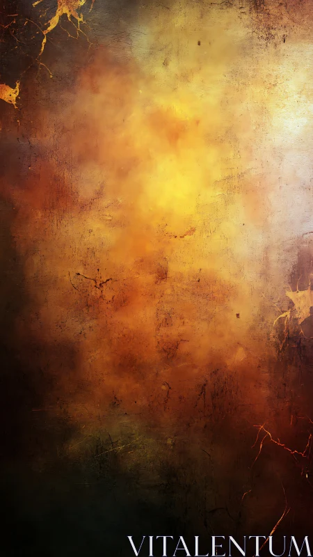 Inferno's Whisper: Molten Dreams Dissolve into Twilight.