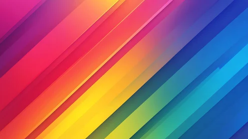 Diagonal multicolor gradient bands intersect across the frame