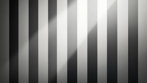 Monochrome vertical stripe grid with soft gradient lighting.