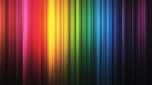 Prismatic light curtains pouring in radiant vertical waves.