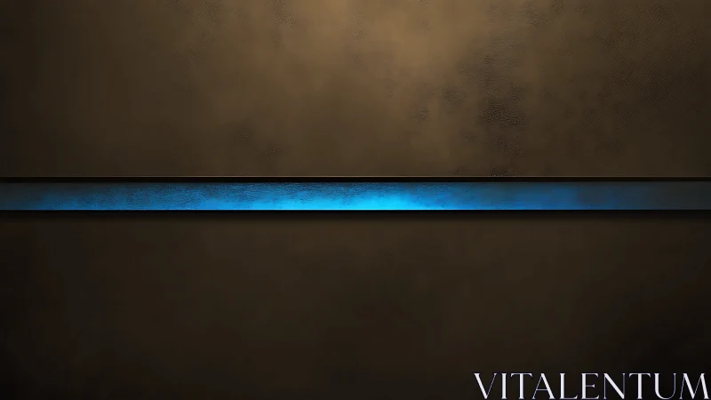 Horizontal blue band divides textured dark background