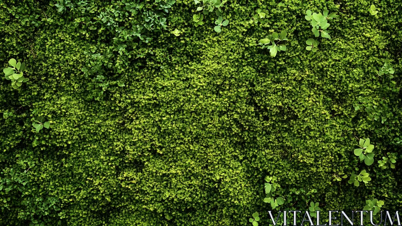 Dense Moss Canopy: Vibrant Green Botanical Texture Study.