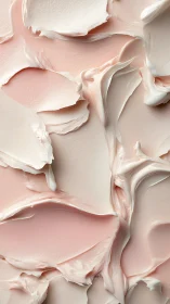 Gentle creamy swirls invite a soft moment of quiet care