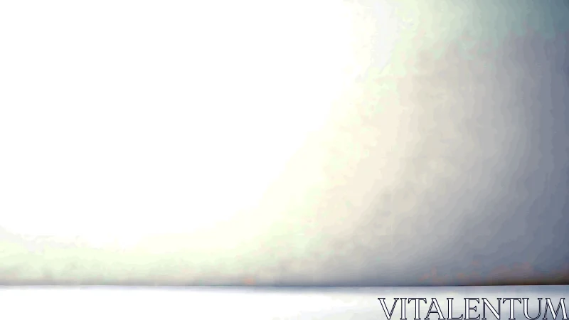 Minimal horizon gradient abstracts luminous interior wall plane