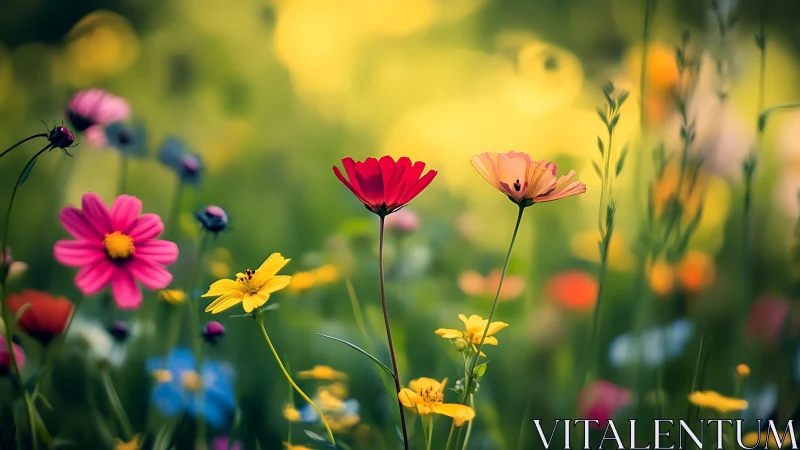 Wildflower Garden's Cheerful Dance.