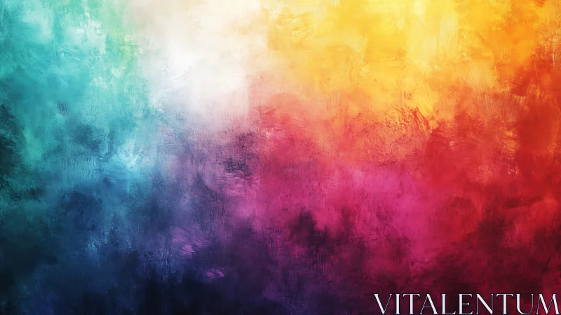 Multicolor textured gradient background with blended hues