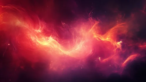 Solar firestream swirling through cosmic velvet dusk.