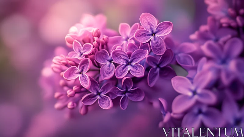 Lilac Dreams Blooming in Velvet Softness