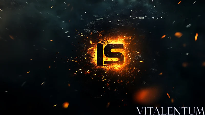 Number 15 Erupts with Explosive Fire and Glowing Sparks.