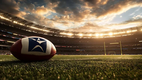 Lone star football waits under stadium lights for destiny