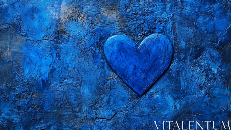 Cobalt Heart Carved from Storms.