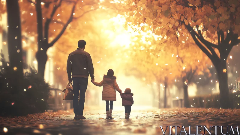 A Walk Through Golden Light: Family Finds Magic in Autumn.