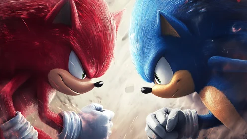 Electric rivalry glows as two heroic animals face off