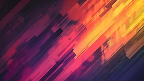 Vibrant abstract digital art with diagonal glowing streaks.