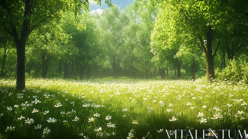 Where Sunlight Dances Through Verdant Canopies.