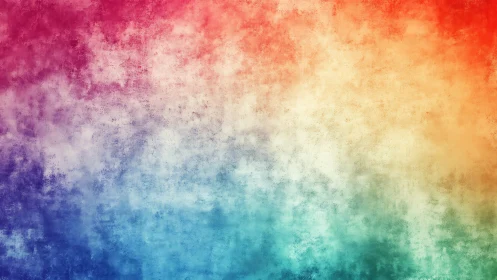 Multicolor textured gradient background spans full horizontal frame