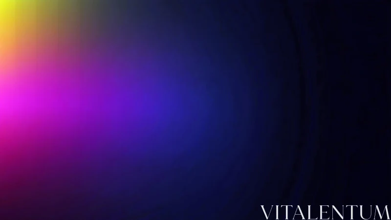 Chromatic gradient spectrum on deep indigo backdrop.