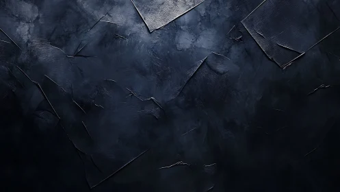 Midnight slate shards whisper softly across the void