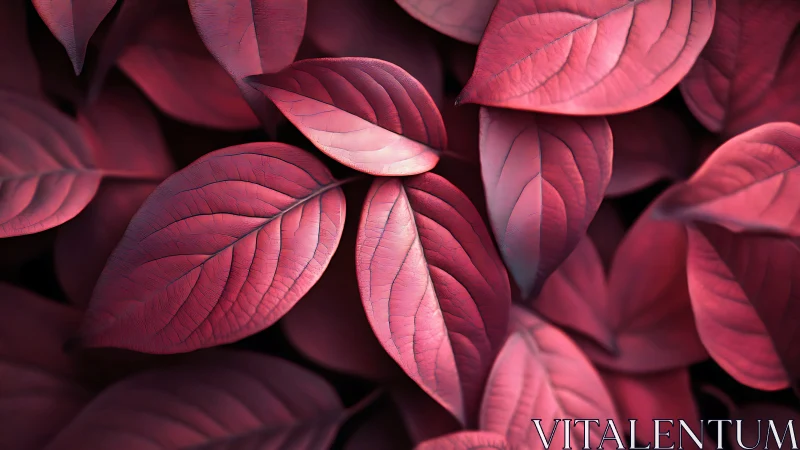 Velvety pink leaves layered in a cozy, dreamlike embrace.