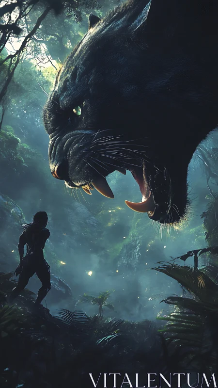 Tusked Behemoth's Breath: Jungle's Apex Guardian.